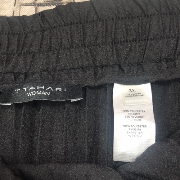 💥 T Tahari Pleated Pull On Midi Skirt - Picture 4 of 4